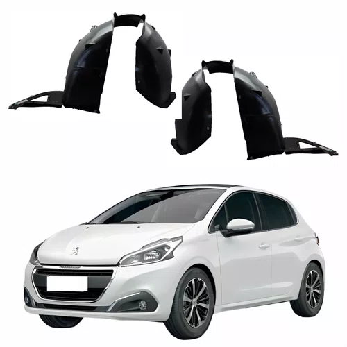 Par Parabarro Dianteiro Peugeot 208 2013 Até 2019
