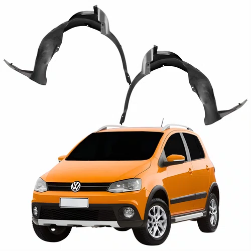 Par Parabarro Dianteiro Vw CrossFox 2011 Até 2019