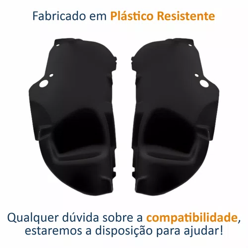 Par Parabarro Dianteiro Vw Saveiro G3 1999 até 2005