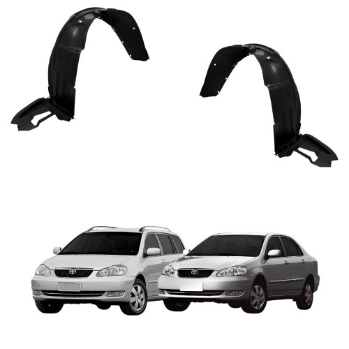 Par Parabarro Dianteiro Toyota Corolla Fielder 2003 Até 2008