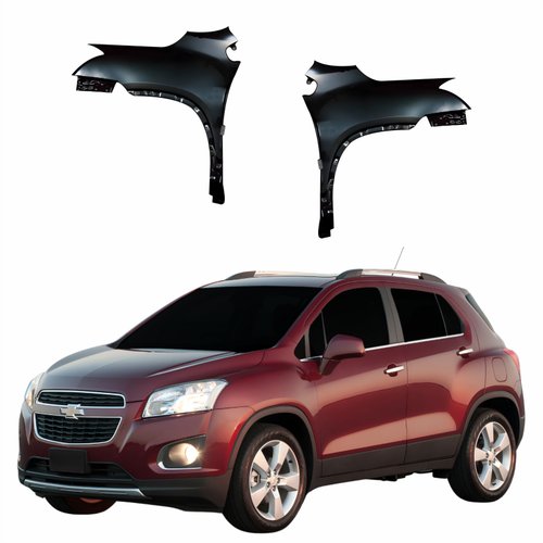 Par Paralama Dianteiro Gm Tracker 2013 2014 2015 2016