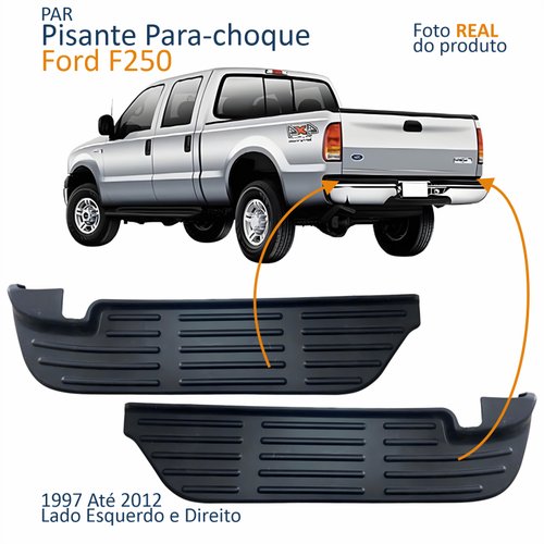 Par Pisante Para-choque Traseiro Ford F250 1997 Até 2012