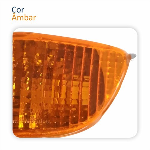 Par Pisca Para-choque Ford Focus 1999 2000 2001 2002 Âmbar