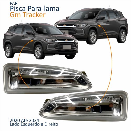 Par Pisca Para-lama Gm Tracker 2020 2021 2022 2023 2024 Cristal