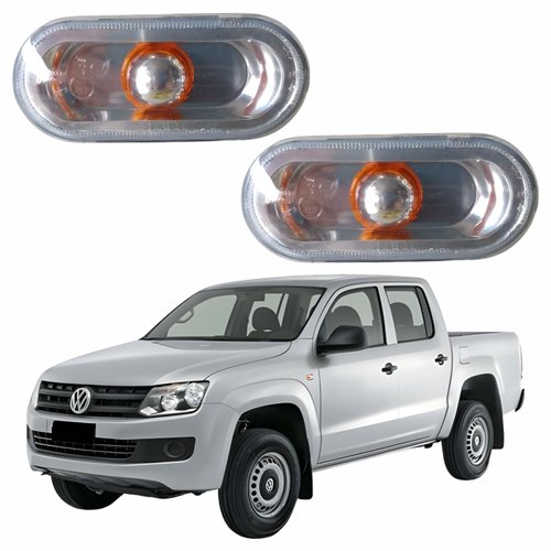 Par Pisca Para-lama Vw Amarok 2010 Até 2015 Cristal