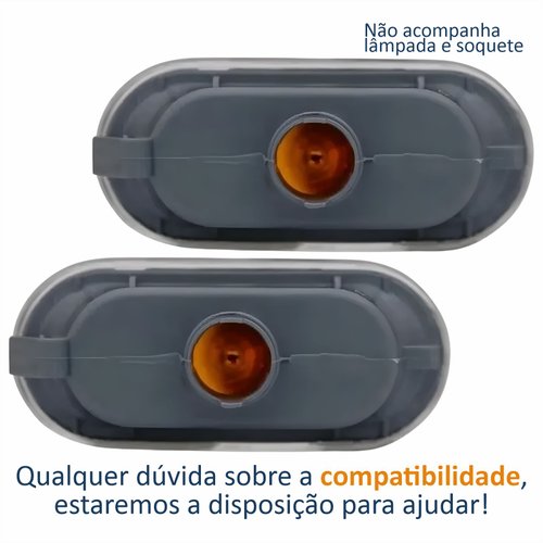 Par Pisca Para-lama Vw Amarok 2010 Até 2015 Cristal