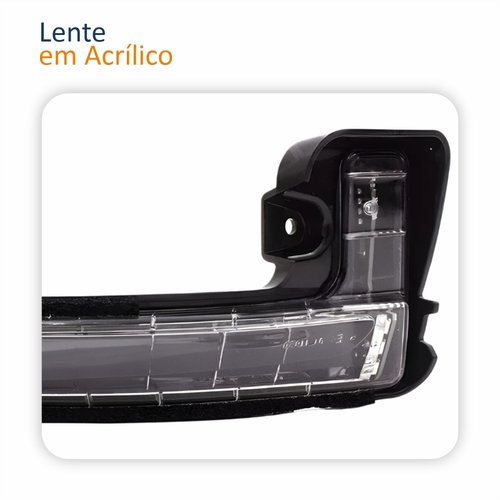 Par Piscas Retrovisor Fiat Toro 2016 2017 2018 2019 2020 2021 2022 2023 Jeep Compass Commander 2016 2017 2018 2019 2020 2021 2022 2023