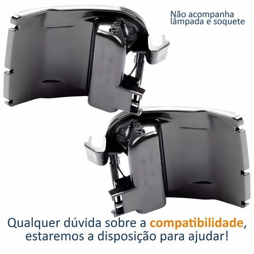 Par Pisca Retrovisor Fiat Uno Vivace 2011 2012 2013 2014 2015