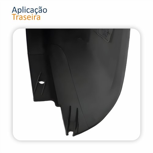 Par Ponteira Parachoque Traseiro Mitsubishi L200 Triton 2008 Até 2014 Sem Refletor