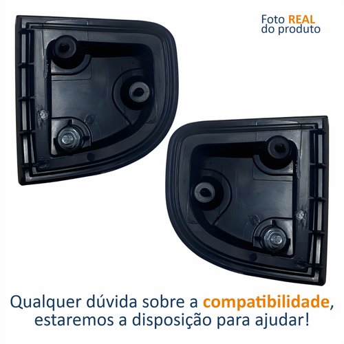 Par Refletor Para-choque Traseiro Mitsubishi L-200 Triton 2008 Até 2014