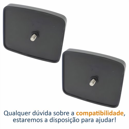 Par Refletor Parachoque Traseiro Fiat Doblo Cargo 2010 2011 2012 2013 2014