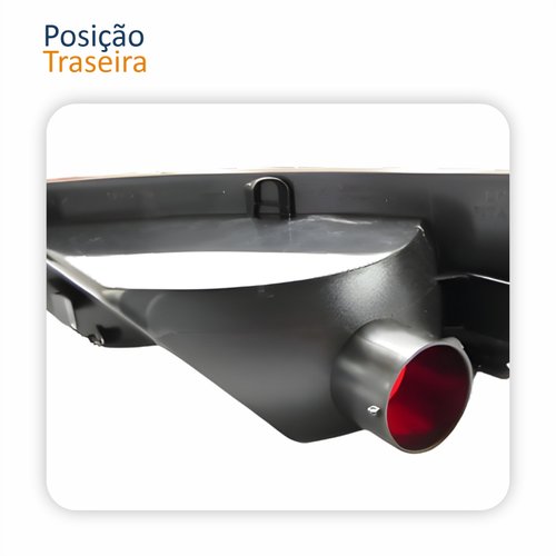 Par Refletor Parachoque Traseiro Ford Focus 2007 Até 2013 Com Luz de Ré