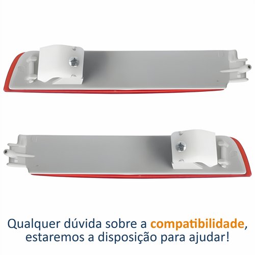 Par Refletor Parachoque Traseiro Nissan Murano 2014 Até 2020