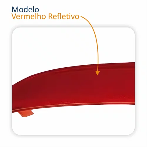 Par Refletor Parachoque Traseiro Renault Sandero 2014 Até 2019