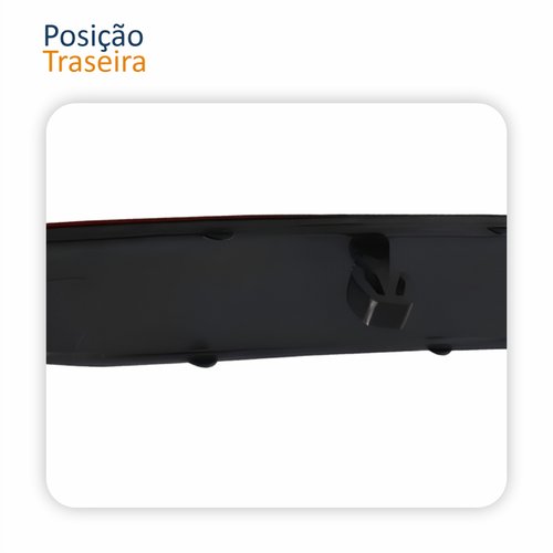 Par Refletor Parachoque Traseiro Vw Fox 2015 2016 2017 2018 2019