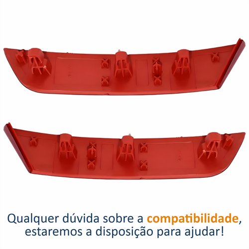 Par Refletor Parachoque Traseiro Vw Up 2018 2019 2020 2021