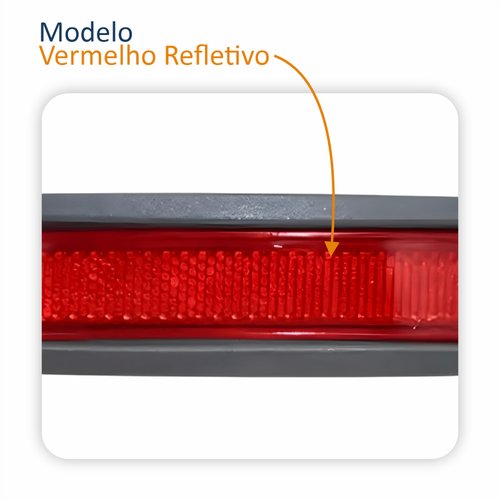 Par Refletor Traseiro Parachoque Fiat Doblo Adventure 2010 Até 2021