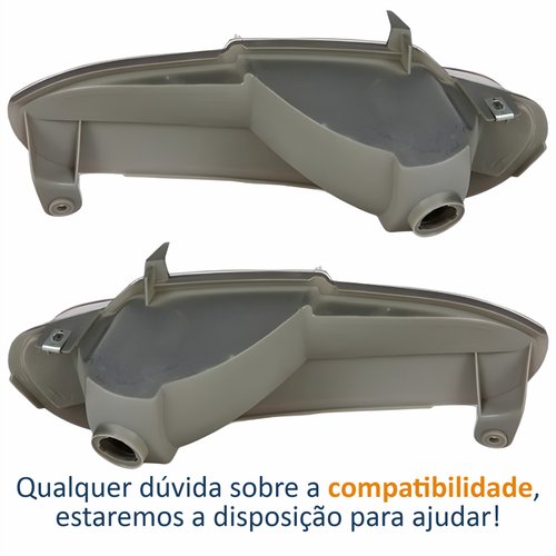 Par Refletor Traseiro Parachoque Fiat Punto 2013 2014 2015 2016