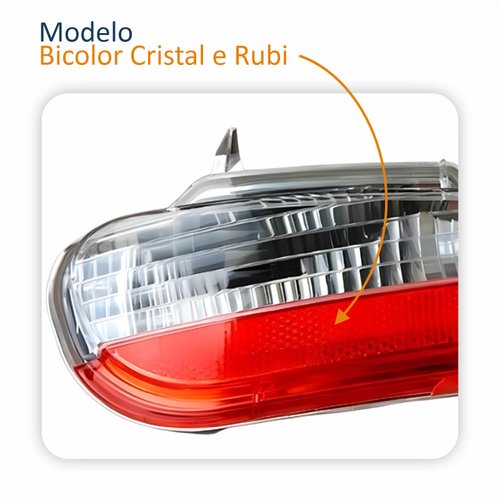 Par Refletor Traseiro Parachoque Fiat Punto 2013 2014 2015 2016