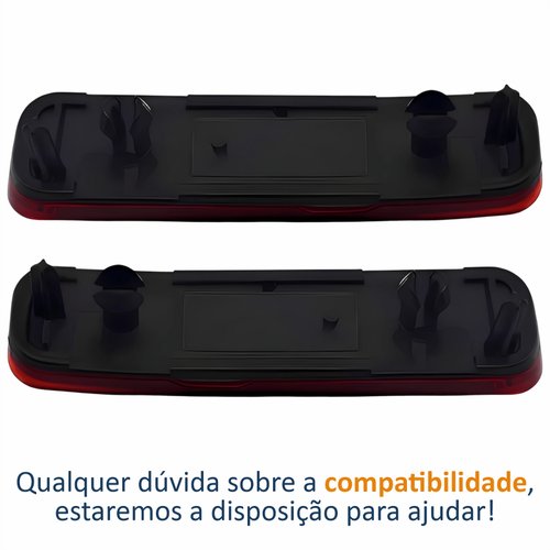 Par Refletor Traseiro Parachoque Ford Fiesta Sedan 2011 Até 2016