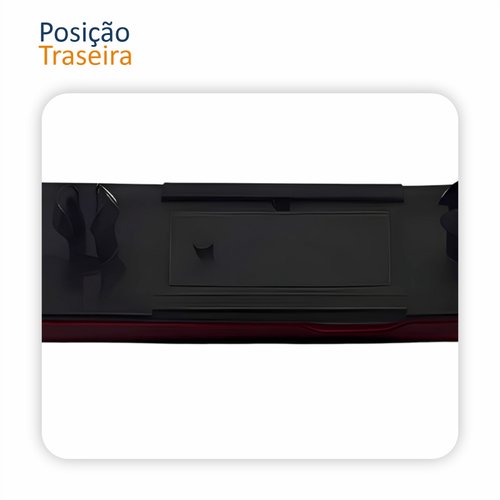 Par Refletor Traseiro Parachoque Ford Fiesta Sedan 2011 Até 2016