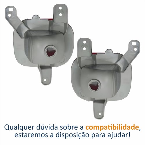 Par Refletor Traseiro Parachoque Jeep Renegade 2015 Até 2020