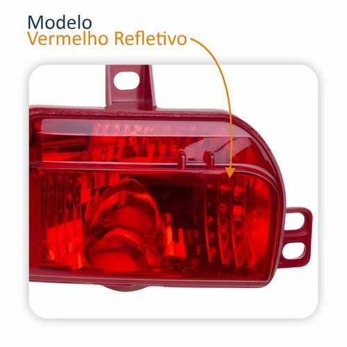 Par Refletor Traseiro Parachoque Peugeot 207 Sw 2008 Até 2013