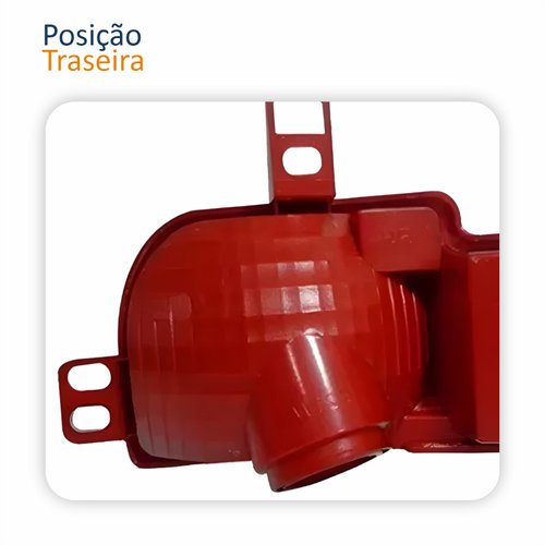 Par Refletor Traseiro Parachoque Peugeot 207 Sw 2008 Até 2013