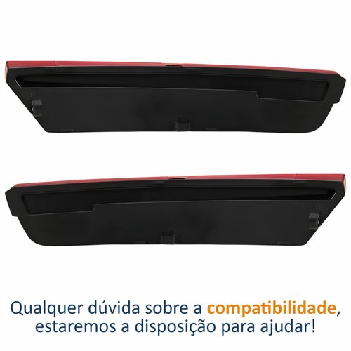 Par Refletor Parachoque Traseiro Vw Fox 2011 2012 2013 2014