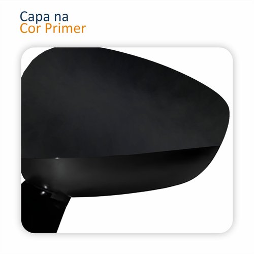 Par Retrovisor Citroen Aircross 2011 2012 2013 2014 2015 Elétrico Com Capa Primer