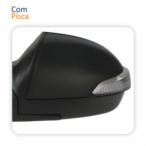 Par Retrovisor Ford Ka 2012 2013 2014 Com Controle Com Pisca Original