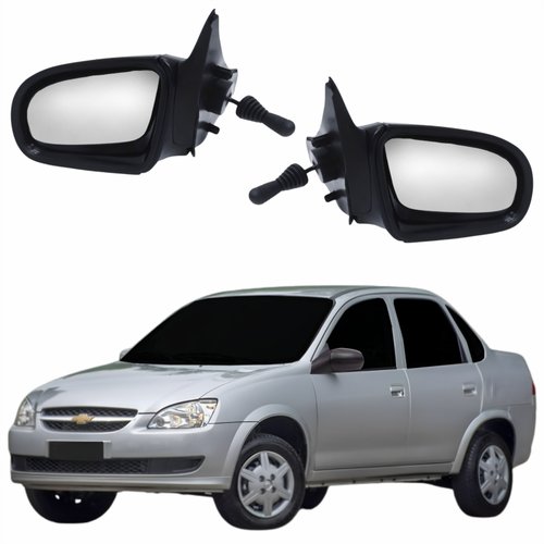Par Retrovisor Gm Corsa 1994 Até 2010 2 4 Portas Com Controle
