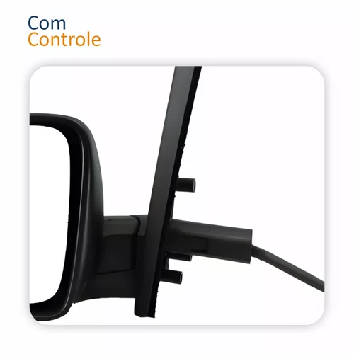 Par Retrovisor Gm Meriva 2002 Até 2012 Com Controle Texturizado