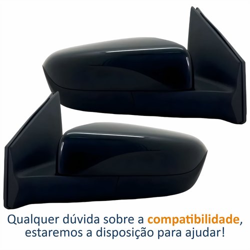 Par Retrovisor Gm Onix 2020 Até 2025 Elétrico Com 3 Fios