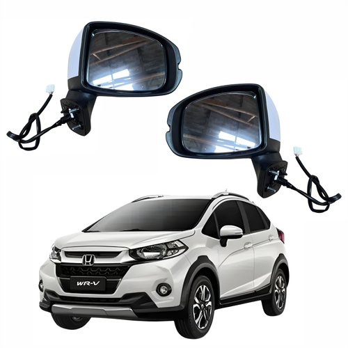Par Retrovisor Honda Wrv 2018 2019 Elétrico Com Pisca 5 Fios