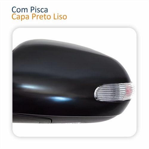 Par Retrovisores Kia Cerato 2009 2010 2011 2012 2013 Elétrico Com Pisca Térmico