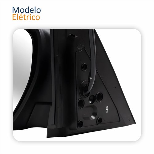 Par Retrovisor Mitsubishi Pajero Full 2007 Até 2021 Elétrico Com Pisca Capa Cromada
