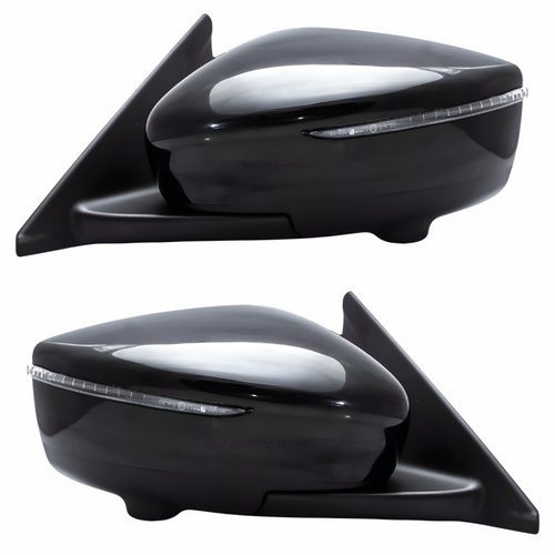 Par Retrovisor Nissan Kicks 2017 Até 2023 Com Pisca Foldway Câmera