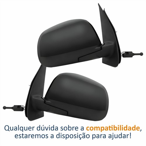 Par Retrovisor Nissan March 2011 2012 2013 Com Controle