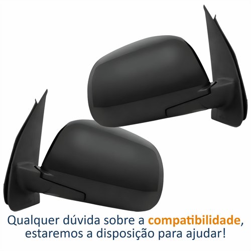 Par Retrovisor Nissan March 2011 2012 2013 Elétrico