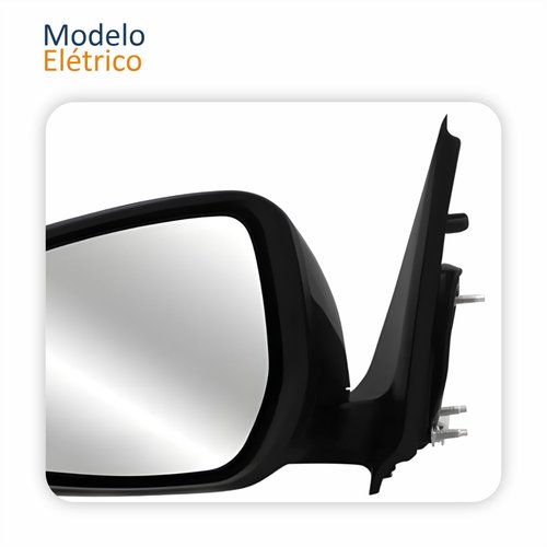 Par Retrovisor Nissan Versa 2015 Até 2021 Elétrico Com Pisca Fino