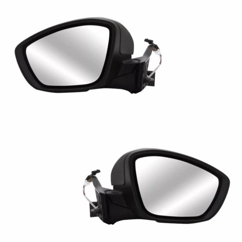 Par Retrovisor Peugeot 2008 2015 Até 2023 Eletrico Com Pisca Friso Cromado
