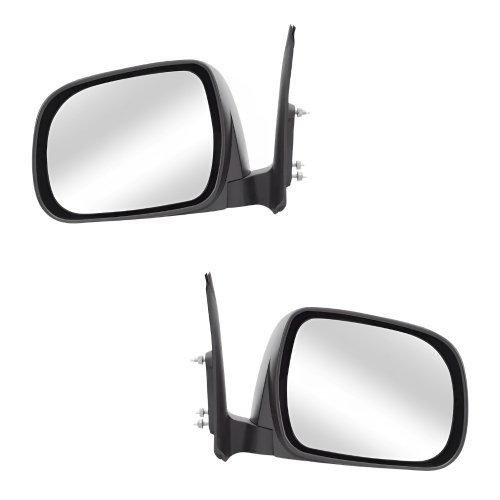 Par Retrovisor Toyota Hilux Srv 2005 Até 2011 Com Controle Texturizado