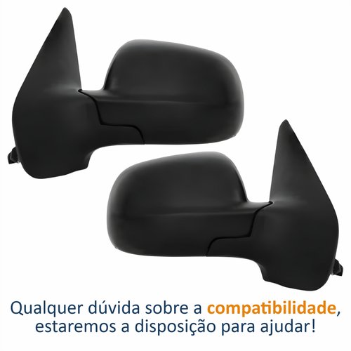 Par Retrovisor Vw Golf 1998 Até 2007 Elétrico
