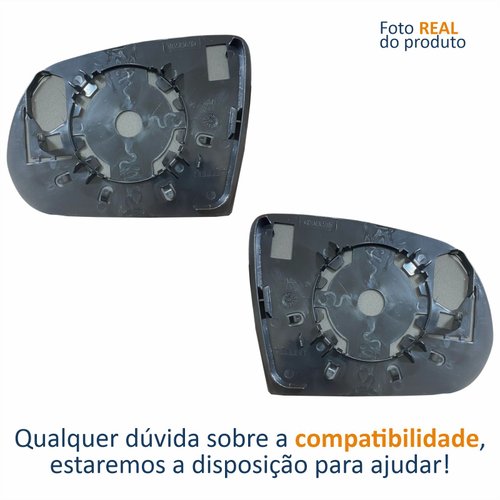 Par Subconjunto Jeep Commander 2017 Até 2023 Asférica Com Gravação