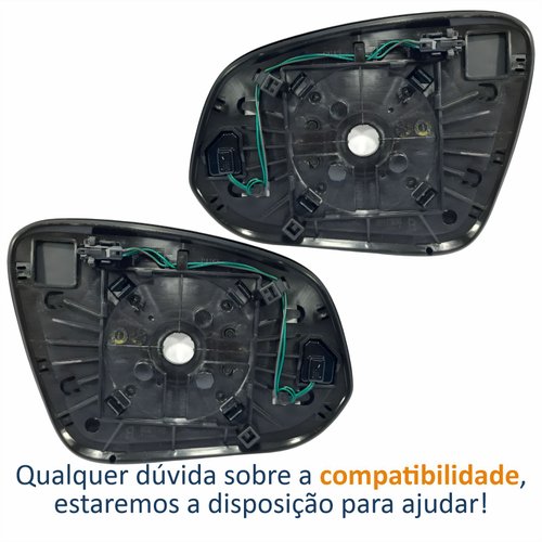 Par Subconjunto Toyota Corolla Cross 2020 2021 2022 2023 Com Ponto Cego
