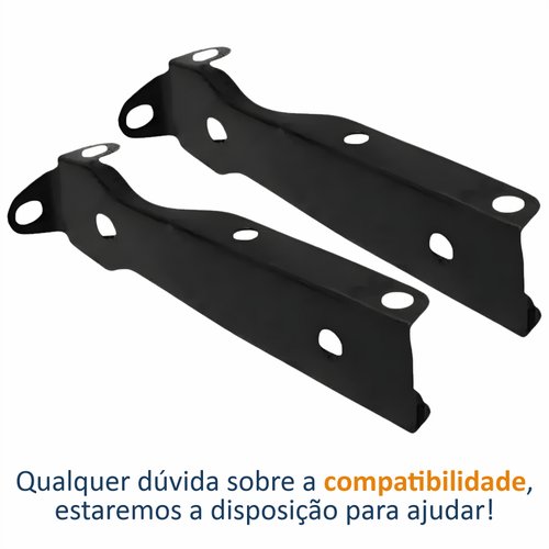 Par Suporte Para-Choque Vw Gol 1987 Até 1994