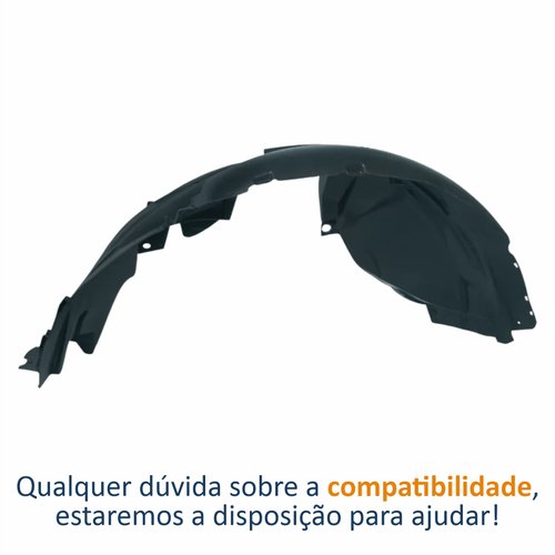 Para-barro Dianteiro Renault Sandero 2014 Até 2022 Lado Direito Passageiro
