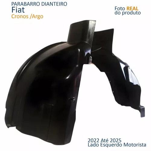 Para-barro Dianteiro Fiat Argo Cronos Lado Esquerdo Motorista 2022 2023 2024 2025 Original