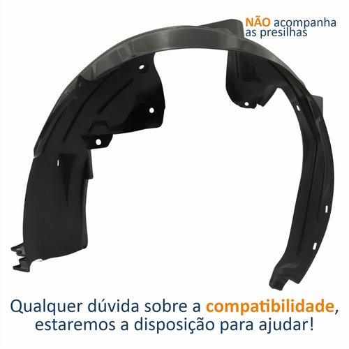 Parabarro Dianteiro Honda Fit 2015 Até 2021 Lado Esquerdo Motorista